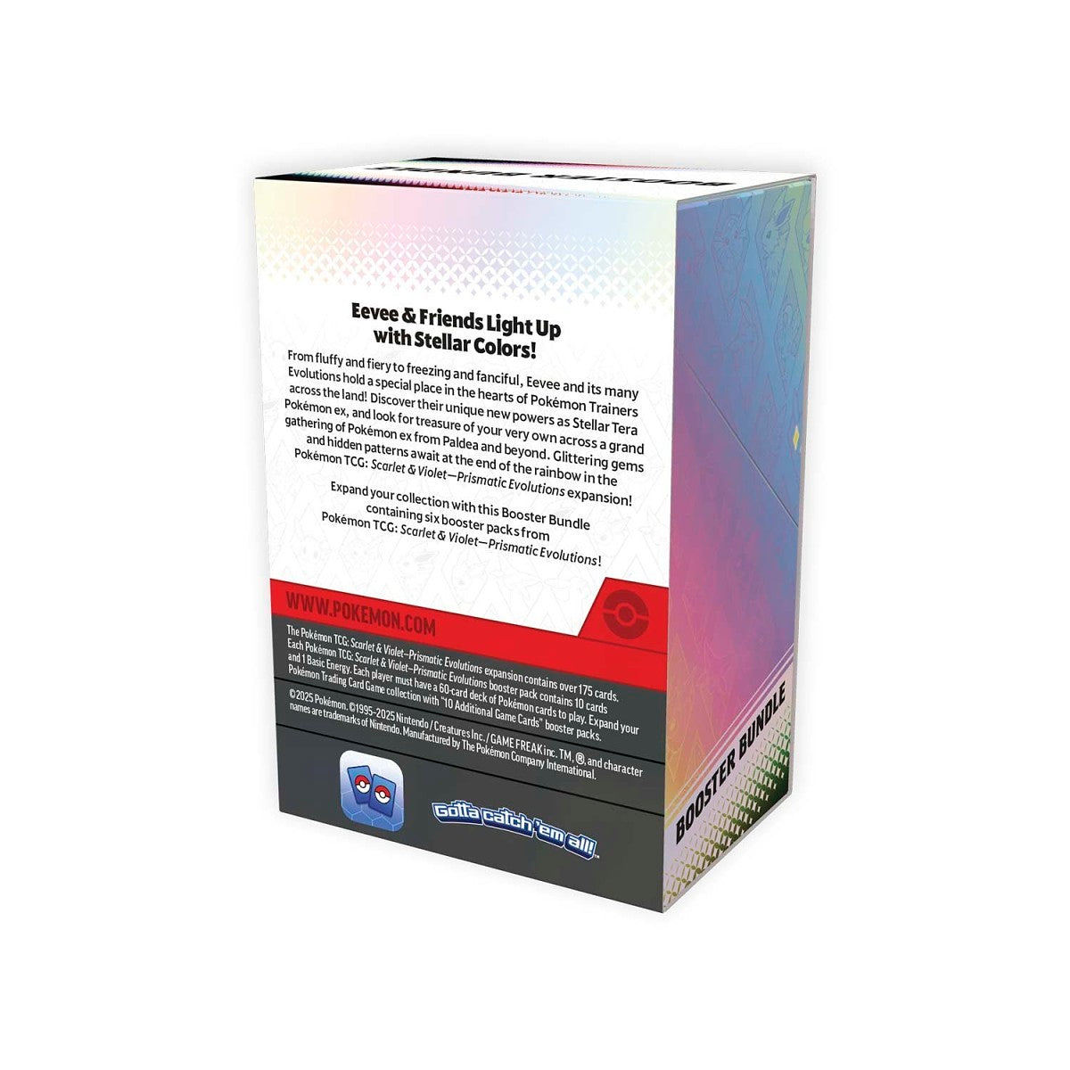 Pokémon TCG: Scarlet & Violet-Prismatic Evolutions Booster Bundle